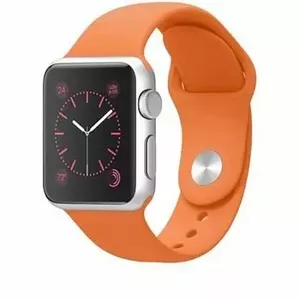 Силиконовый ремешок для Apple Watch 44mm/42mm, Tactical — оранжевый, совместимость 44/42 мм