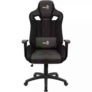 Aerocool EARL AeroSuede Universal gaming chair Black