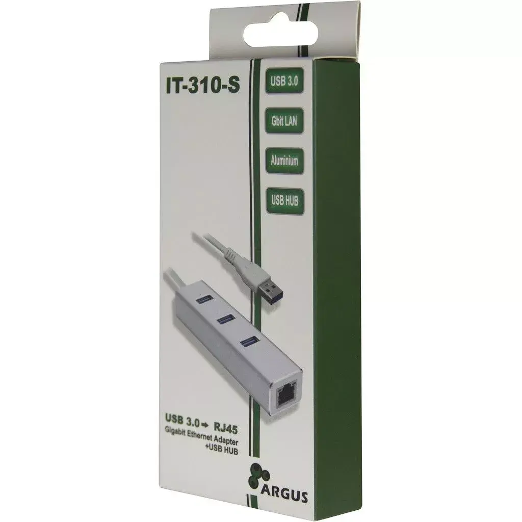 USB Хаб Inter-Tech Argus IT-310-S Photo 4