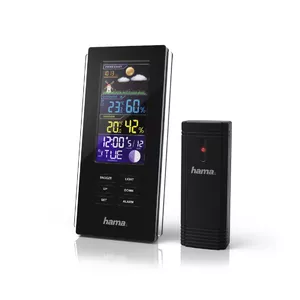 Weather Station Hama Color Edge Black