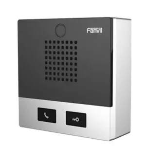 Audio Intercom System Fanvil I10D Black Stainless Steel