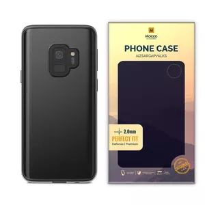 Smartphone silicone case Mocco for Samsung Galaxy S9, transparent, 2 mm
