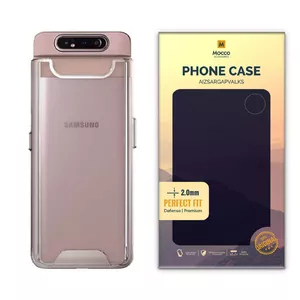 Phone case Mocco Silicone Case for Samsung A80, transparent, 2 mm
