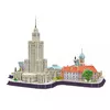 3D-пазл Cubicfun Warsaw Cityline 306-20271 Photo 4