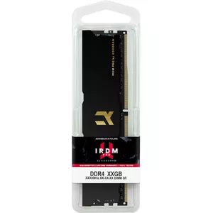 Модуль оперативной памяти GOODRAM IRDM PRO 16 ГБ (1 x 16 ГБ) DDR4 3600 МГц 288-pin DIMM, CL17, 1.35/1.4 В, чёрный