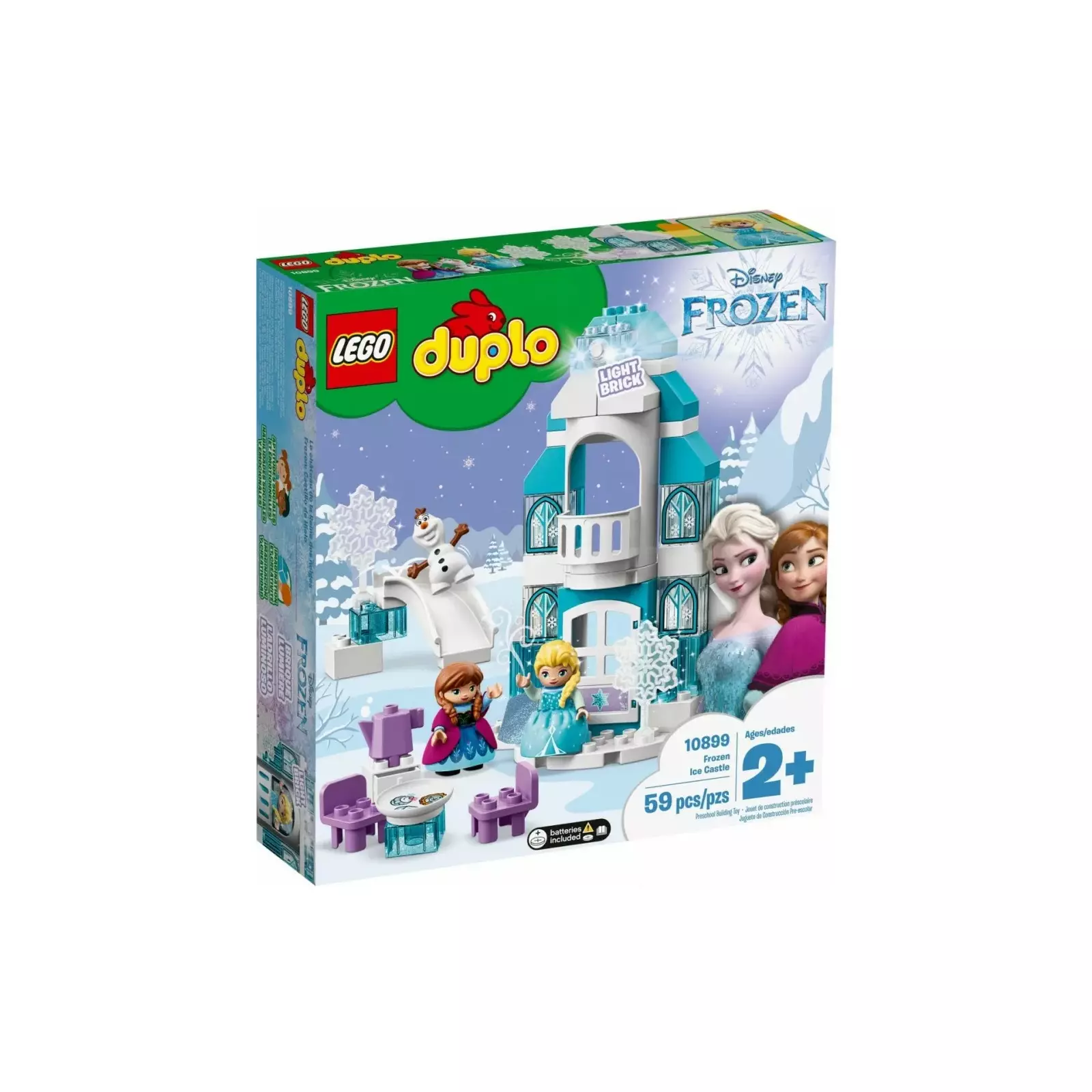 Bricks DUPLO Frozen Ice Castle 10899 AiO.lv