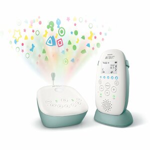 Philips AVENT SCD731/52 video baby monitor 330 m Green, White