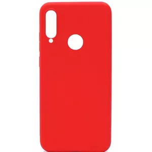 Silikona maciņš Evelatus priekš Huawei P30 Lite, soft-touch TPU, sarkans
