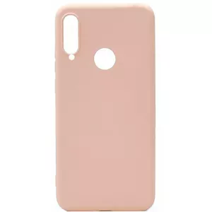 Protective silicone phone case Evelatus for Huawei P30 Lite, soft-touch TPU, beige