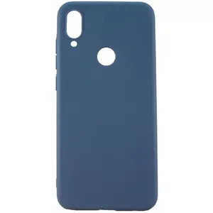 Protective soft-touch TPU case Evelatus for Xiaomi Redmi 7, dark blue
