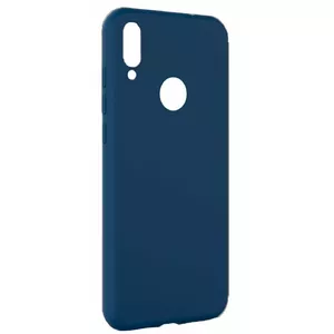 Protective soft-touch TPU case Evelatus for Xiaomi Note 7 — Dark Blue