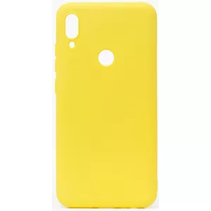 Aizsargvāciņš Soft Touch TPU Evelatus priekš Xiaomi Note 7 — dzeltens, plāns elastīgs