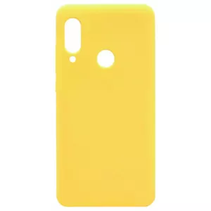 Soft Touch TPU maciņš Evelatus priekš Xiaomi Redmi 7 — dzeltens, plāns aizsargpārvalks