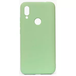 Soft silicone protective case Evelatus for Xiaomi Redmi 7 — mint color, flexible cover, model XR7SSM