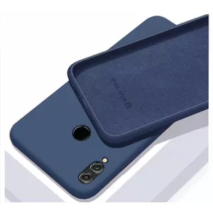 Protective soft-touch TPU case Evelatus for Xiaomi Redmi 7A, dark blue, slim fit