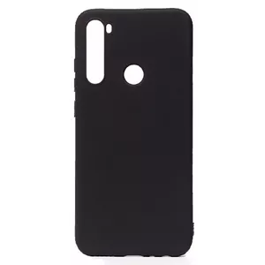 Aizsargapvalks Soft Touch TPU Evelatus priekš Xiaomi Redmi Note 8 2021 — melns