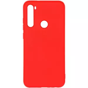 Силиконовый чехол Evelatus для Xiaomi Redmi Note 8, soft-touch TPU, красный