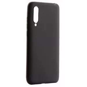 Aizsargvāciņš Evelatus no mīksta TPU priekš Xiaomi Mi 9 Lite — melns, plāns