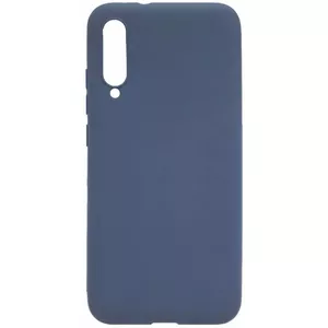 Mīksta silikona vāciņš Evelatus priekš Xiaomi Mi 9 Lite — tumši zils, plāns aizsargs