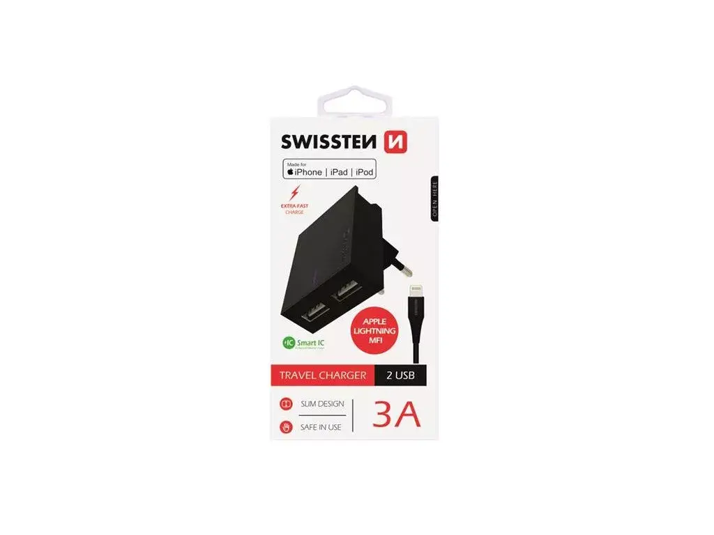 Зарядное устройство Indoor Swissten 22046000 Photo 3