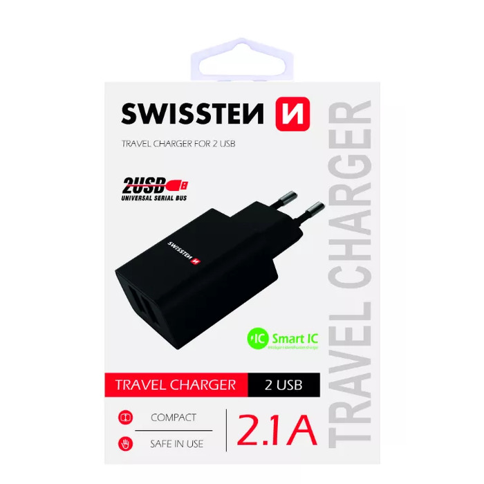 SWISSTEN SW-21A105W-BK Photo 1