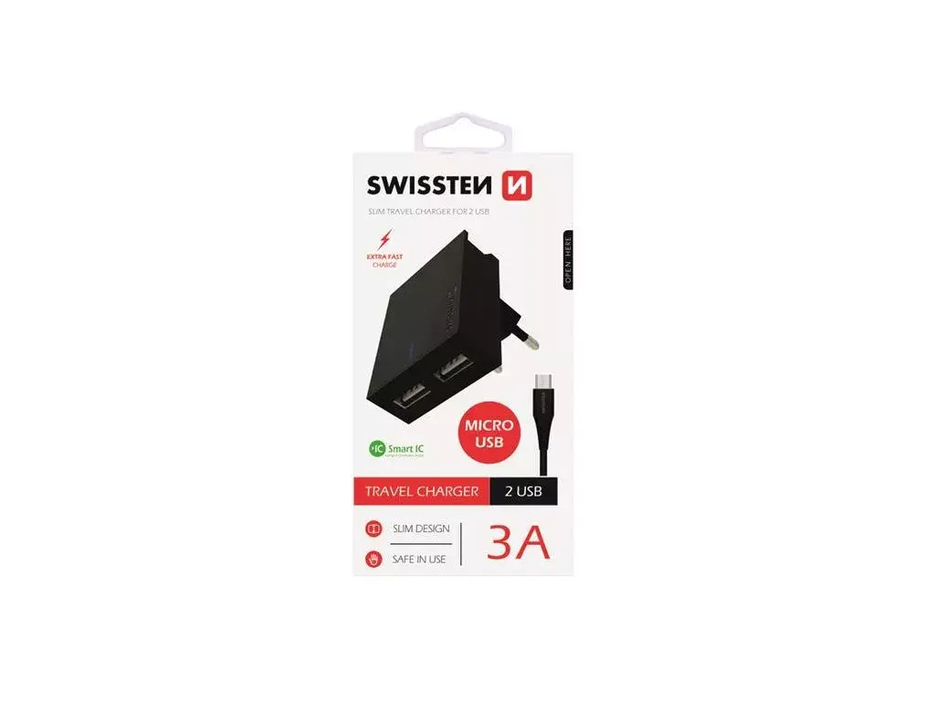 Зарядное устройство Swissten 22042000 Photo 3