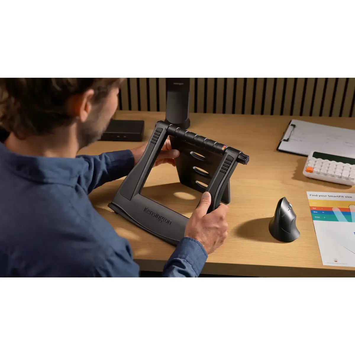 Беспроводная вертикальная мышь Kensington Pro Fit Ergo Photo 7