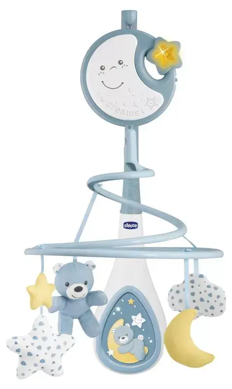 Chicco Next2Dreams bērnu karuselis 07627-20 zils
