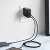 Aukey PA-D3 sienas lādētājs 60W PD 2xUSB Photo 3