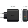 Aukey PA-D3 sienas lādētājs 60W PD 2xUSB Photo 10