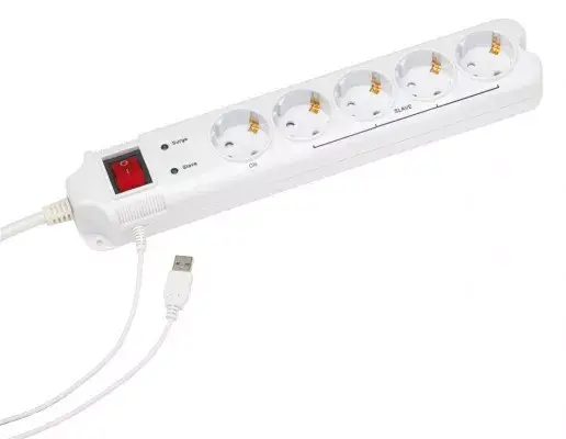 ENERGENIE PCW-MS2G master-slave strāvas aizsardzības filtrs