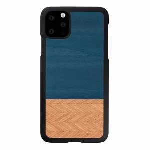 Vāciņš man and wood iPhone 11 Pro Max — džinsa melns aizsargvāciņš