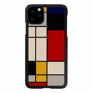 Vāciņš man and wood priekš iPhone 11 Pro Max — koks, melns