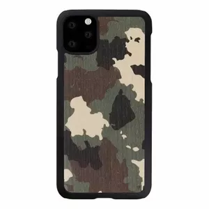 Vāciņš man and wood priekš iPhone 11 Pro Max — kamuflāžas melns