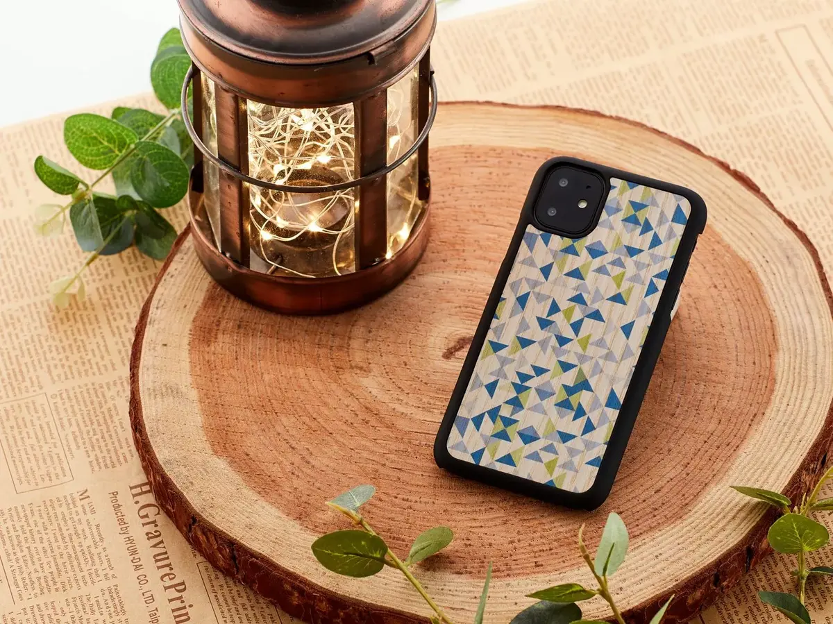 man and wood iPhone 11 phone case Photo 3