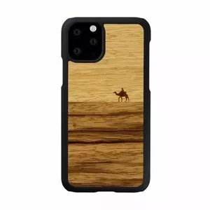 MAN&WOOD Viedtālruņa futrālis iPhone 11 Pro terra black