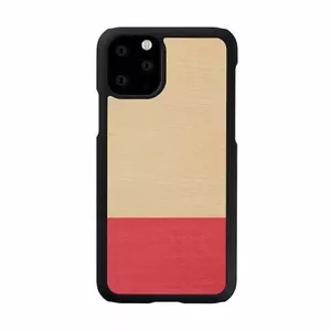 Чехол man and wood для iPhone 11 Pro, черный, дизайн mismatch