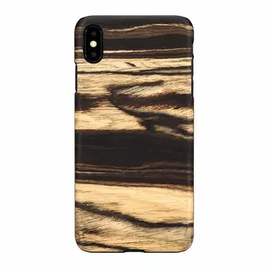 Чехол man and wood для iPhone XS Max — белый эбеновое черный