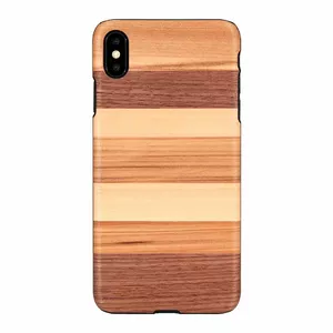 Чехол man and wood для iPhone XS Max — чёрный