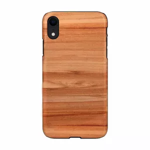 Vāciņš MAN & WOOD priekš iPhone XR, kapučīno balts