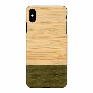 Чехол для смартфона man and wood для iPhone XS Max — деревянная панель Bamboo Forest, защитный корпус