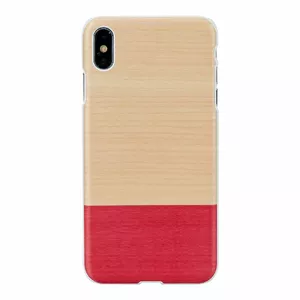 Чехол man and wood для iPhone XS Max — белый miss match