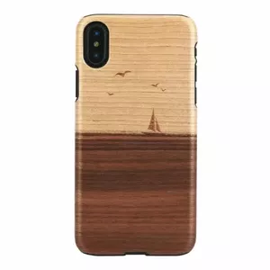Чехол man and wood для iPhone X/XS — модель mare, черный