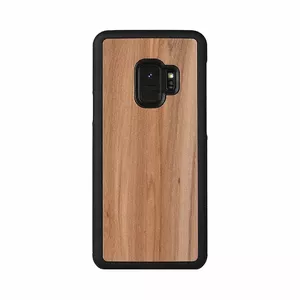 MAN&amp;WOOD Чехол для смартфона Galaxy S9 капучино черный