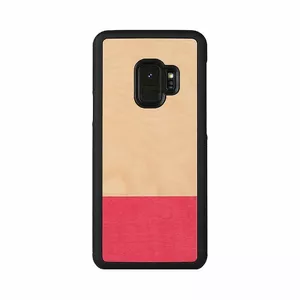 MAN&amp;WOOD SmartPhone case Galaxy S9 miss match черный