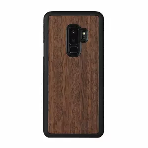Smartphone case man and wood for Galaxy S9 Plus, koala pattern, black