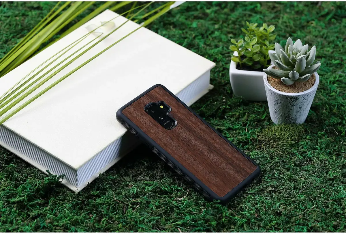 Smartphone case man and wood Galaxy S9 Plus Photo 4