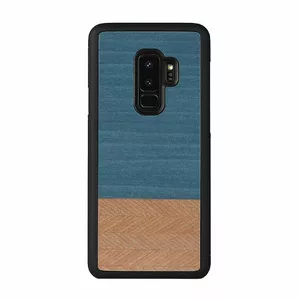 MAN&amp;WOOD Чехол для смартфона Galaxy S9 Plus джинсовый черный