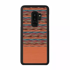 MAN&WOOD SmartPhone case Galaxy S9 Plus browny check black