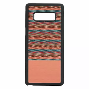 MAN&amp;WOOD SmartPhone case Galaxy Note 8 browny check black